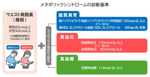 メタボの診断基準と予防！改善のためのポイントって？
