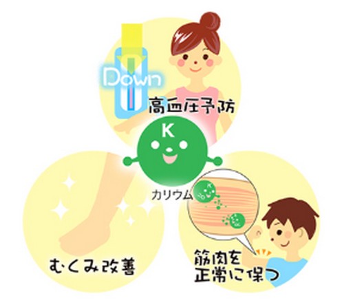 カリウムを豊富に含む食べ物って？