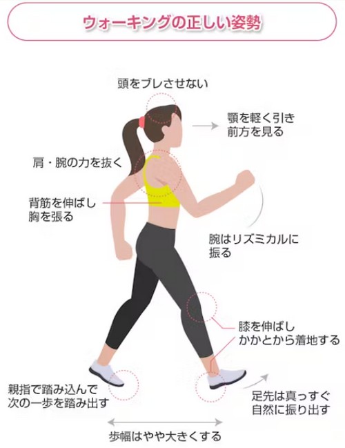 ウォーキングのダイエット効果って？正しいやり方！
